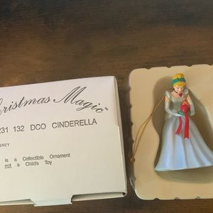 Disney Christmas Magic by Grolier “Cinderella” ornament. EUC in original box.